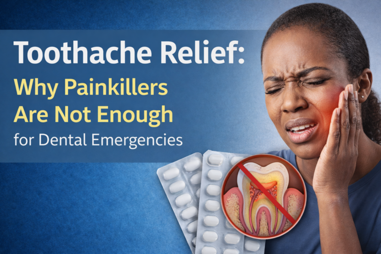 Toothache Relief: Why Painkillers Are Not Enough for Dental Emergencies
