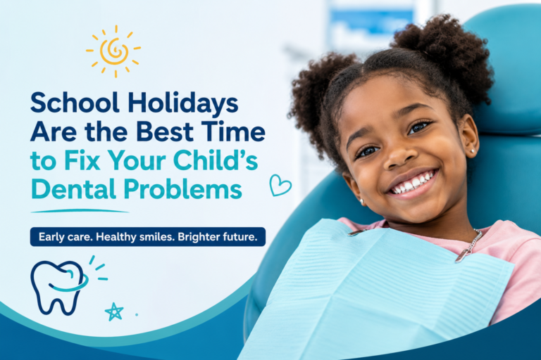 Why School Holidays Are the Best Time to Fix Your Child’s Dental Problems