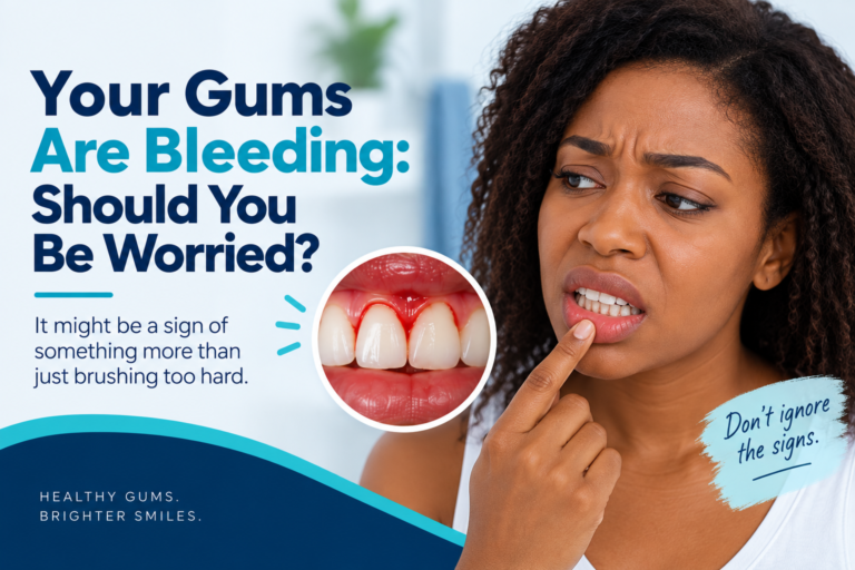 bleeding gums when brushing and signs of gum disease
