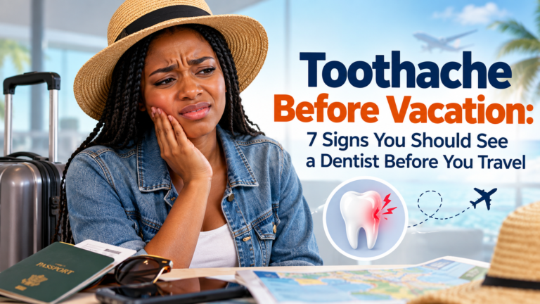 toothache before vacation